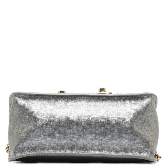 Furla Studded Leather Metropolis Flap Bag Leather Shoulder Bag in Good condition - Picture 4 of 10